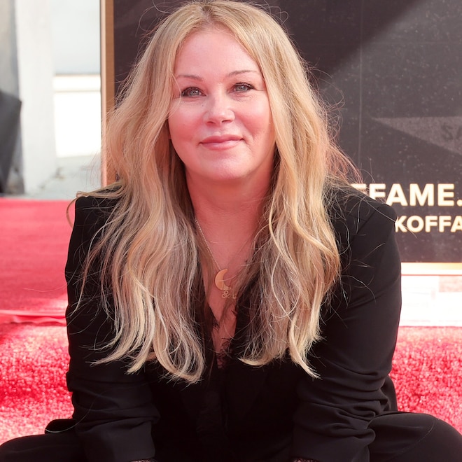 Christina Applegate attends a ceremony honoring Christina Applegate with a star on the Hollywood Walk Of Fame on November 14, 2022 in Los Angeles, California.